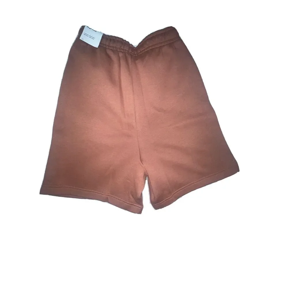 New Nike Essential Loose Fit‎ High Rise Fleece Lined Sweat Shorts Ladies Sz XS